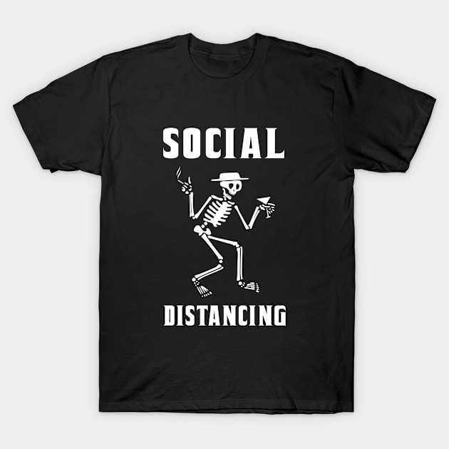Funny social distancing T-Shirt by Periaz